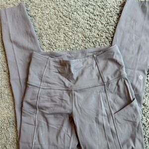 Lululemon Athletica Taupe Leggings